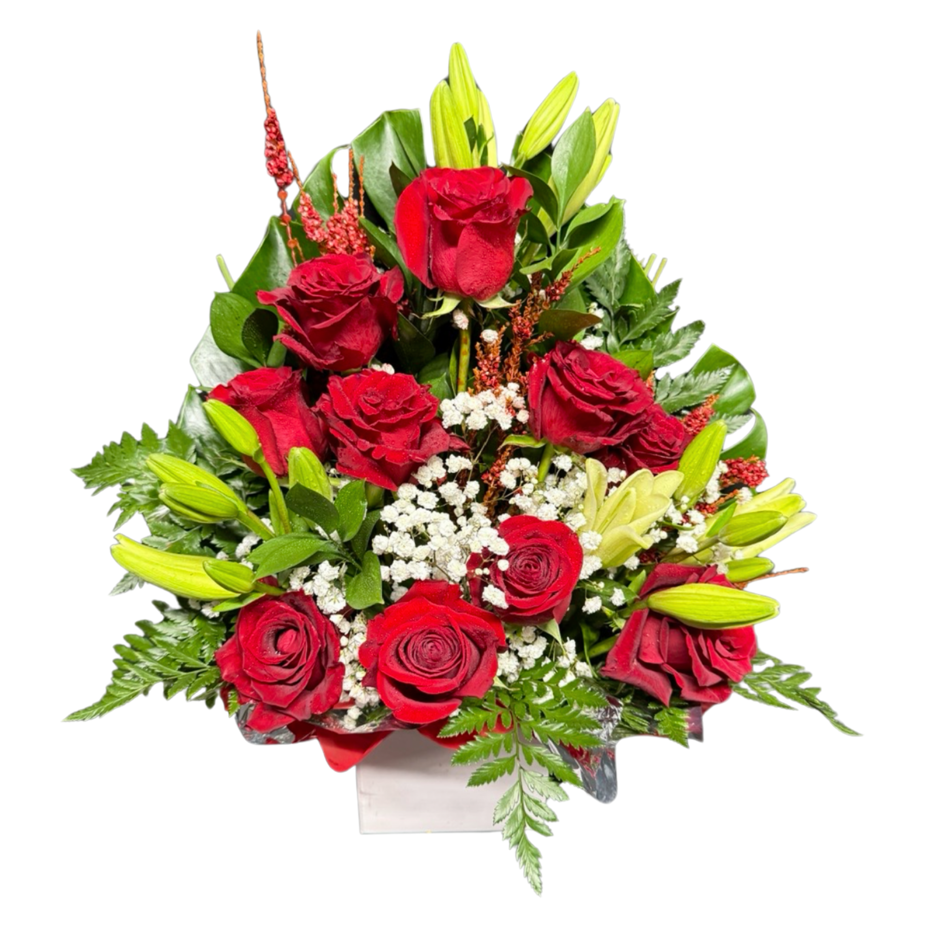 Large Rose Box Arrangement